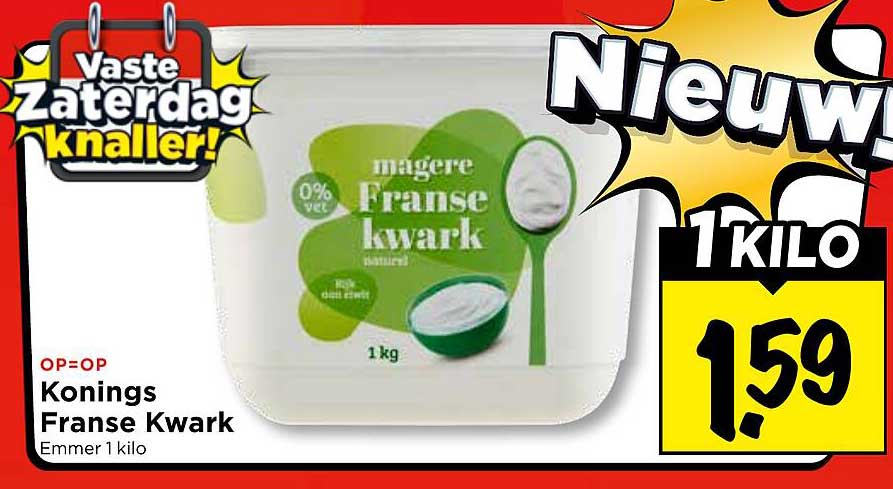 Konings Franse Kwark Emmer 1 kilo