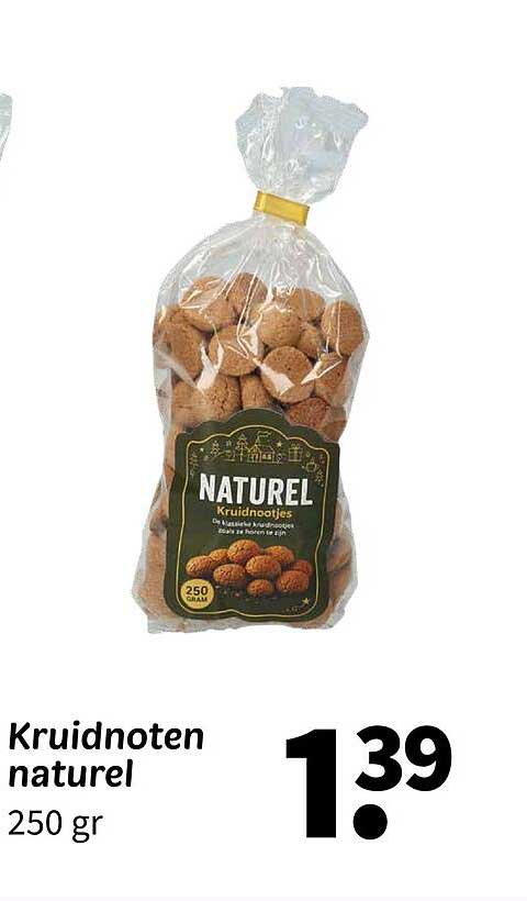 Kruidnoten naturel
