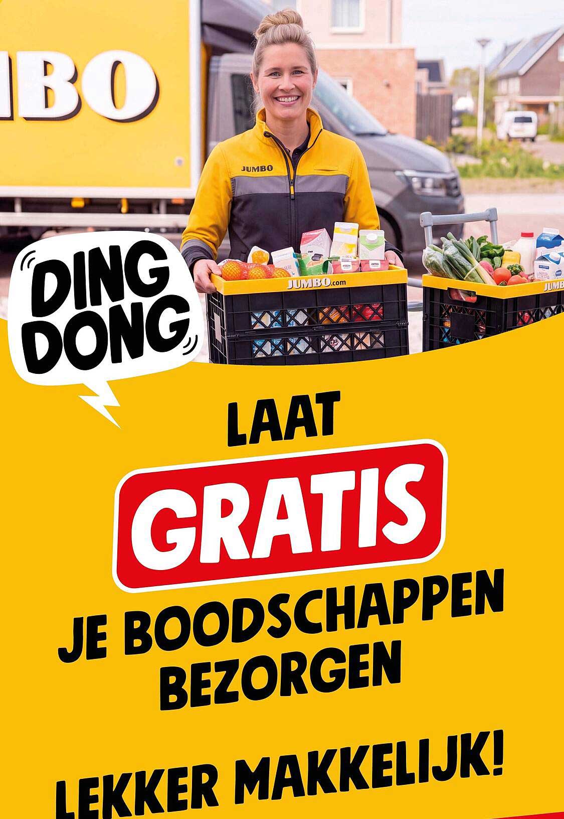 LAAT GRATIS JE BOODSCHAPPEN BEZORGEN