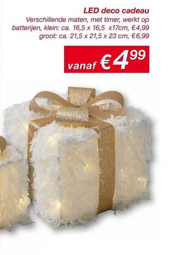 LED deco cadeau