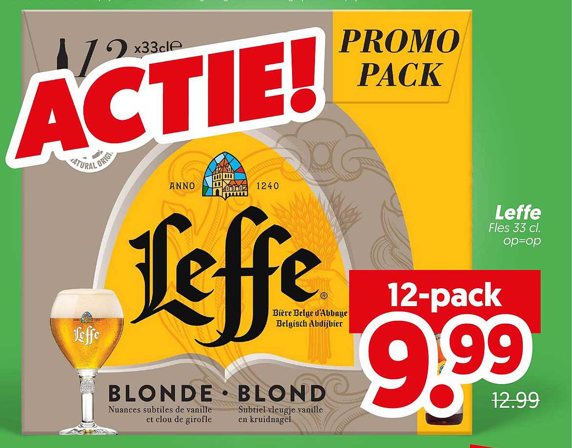 Leffe Blonde • Blond 12-pack ACTIE! PROMO PACK
