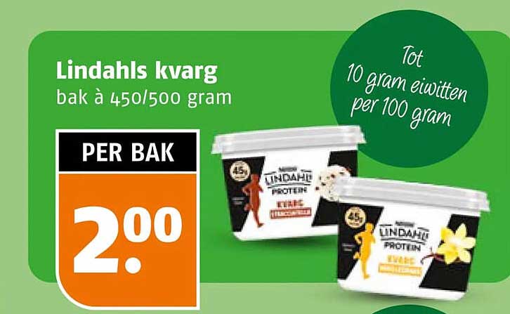 Lindahls kvarg bak à 450/500 gram