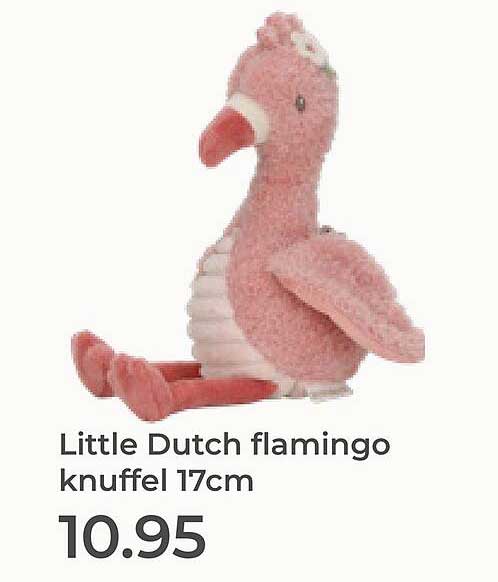 Little Dutch flamingo knuffel 17cm