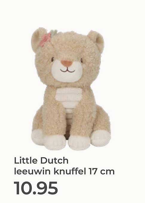 Little Dutch leeuwin knuffel 17 cm