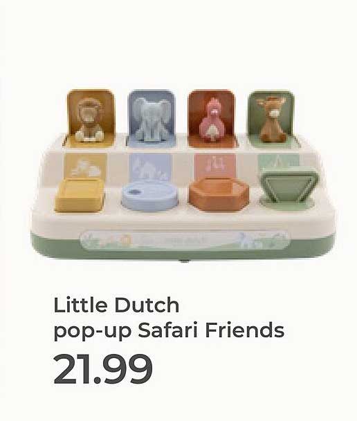 Little Dutch pop-up Safari Friends