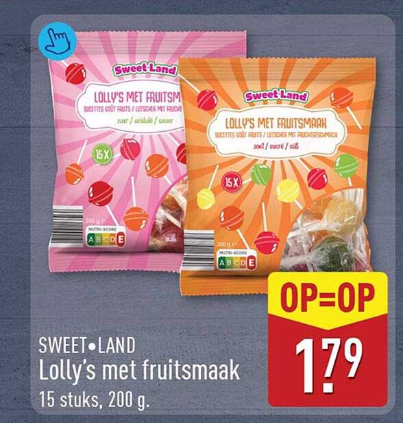 Lolly’s met fruitsmaak
