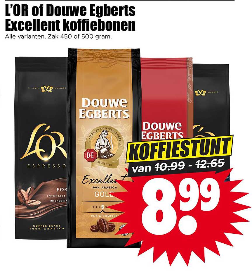 L’OR of Douwe Egberts Excellent koffiebonen