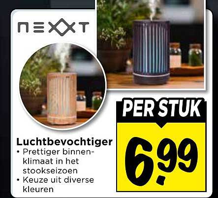 Luchtbevochtiger PER STUK