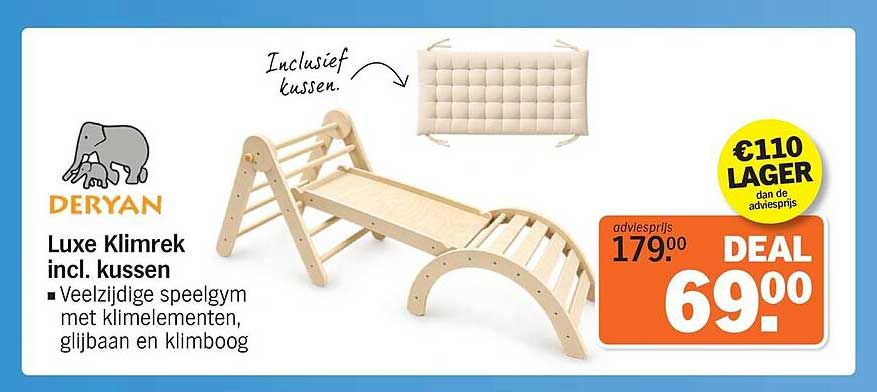 Luxe Klimrek incl. kussen