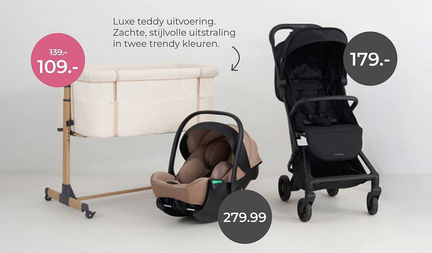 Luxe teddy uitvoering. Zachte, stijlvolle uitstraling in twee trendy kleuren.