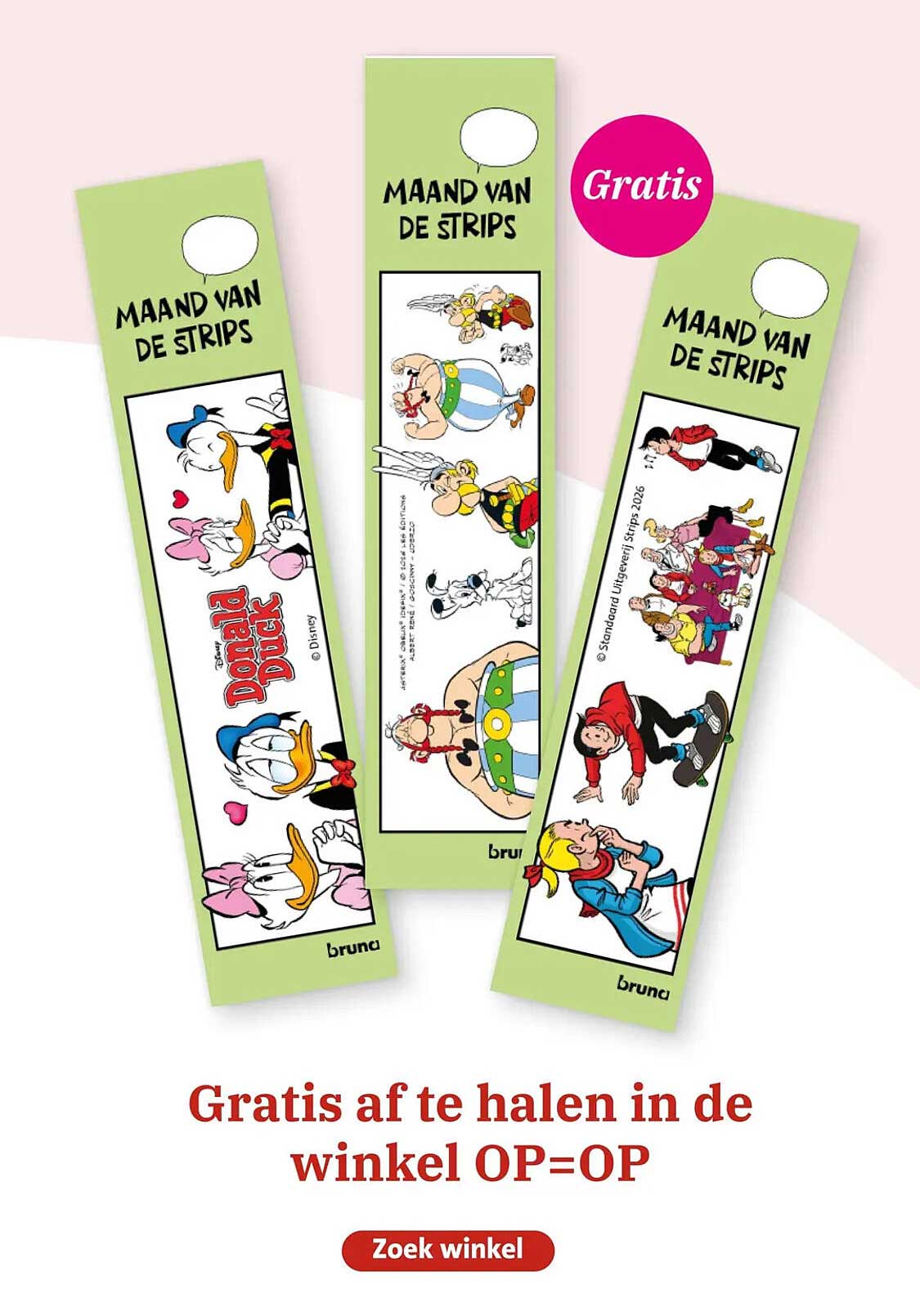 Maand van de Strips Gratis af te halen in de winkel OP=OP