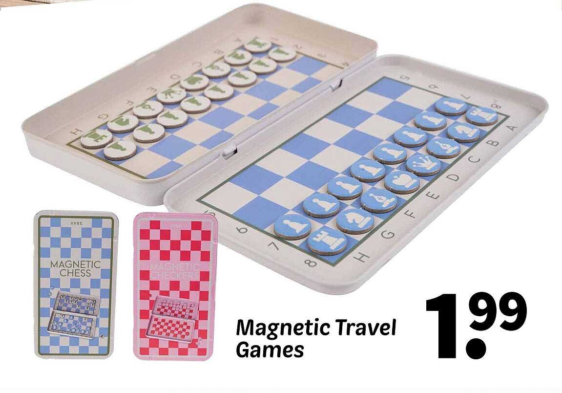 Magnetic Travel Games