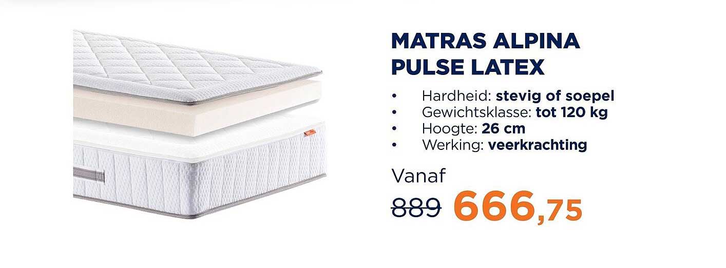 MATRAS ALPINA PULSE LATEX