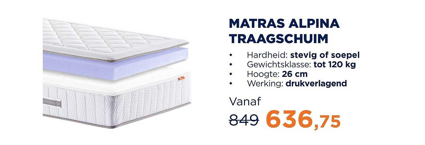 MATRAS ALPINA TRAAGSCHUIM