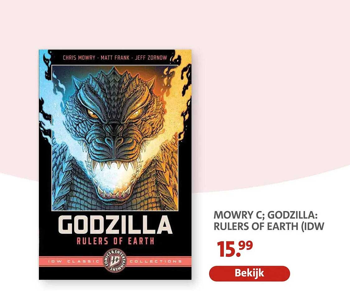 MOWRY C; GODZILLA: RULERS OF EARTH (IDW