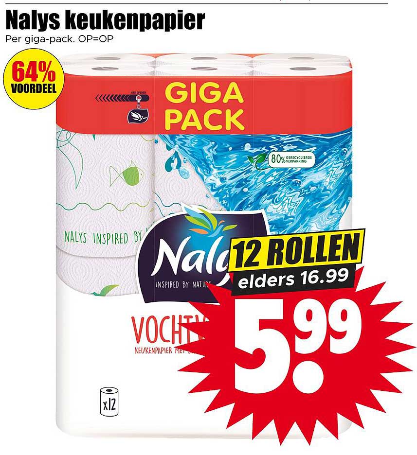 Nalys keukenpapier
