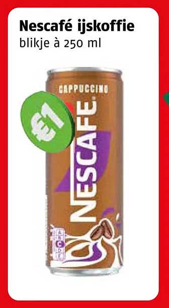 Nescafé ijskoffie blikje à 250 ml