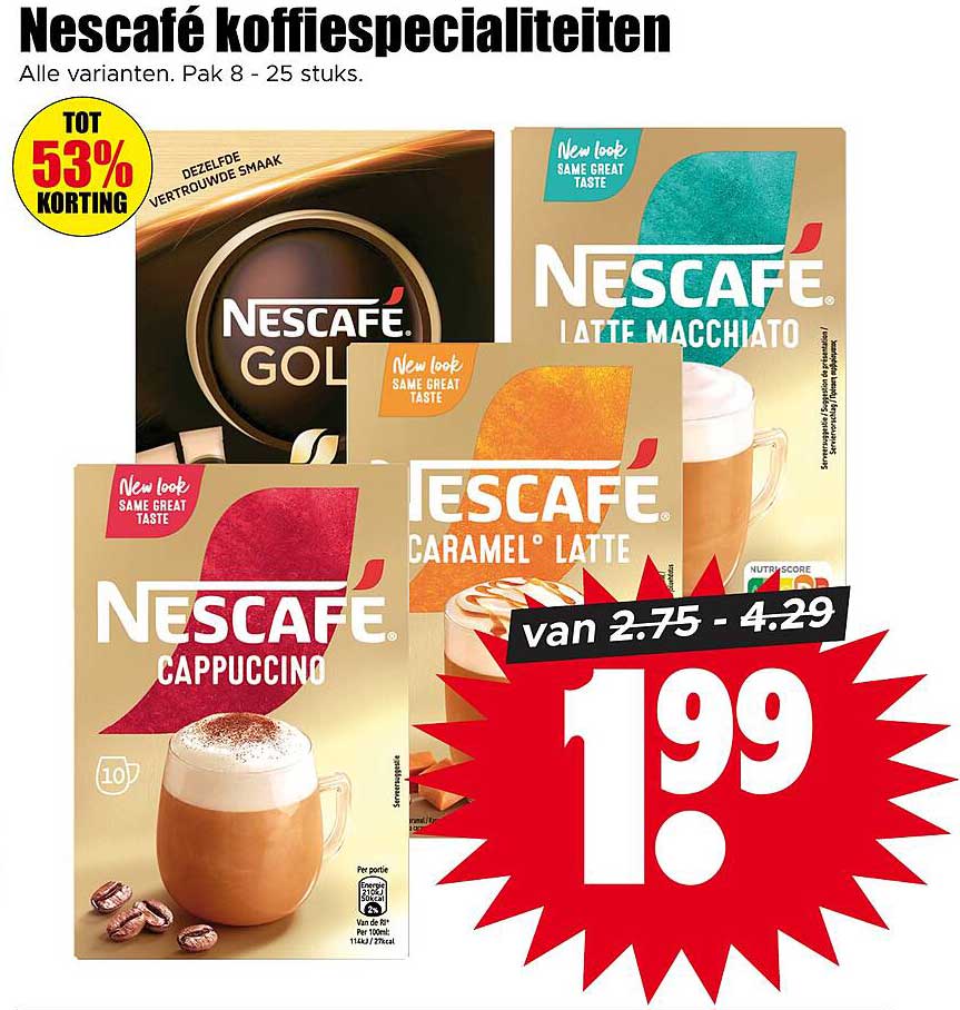Nescafé koffiespecialiteiten