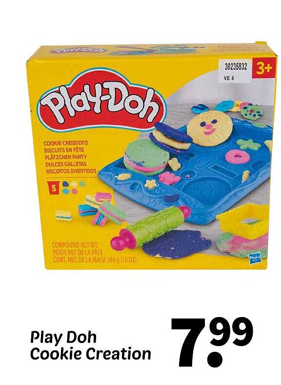 Play Doh Cookie Creation