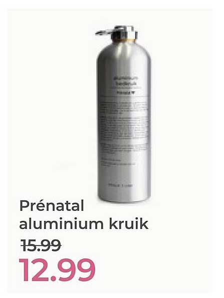 Prénatal aluminium kruik