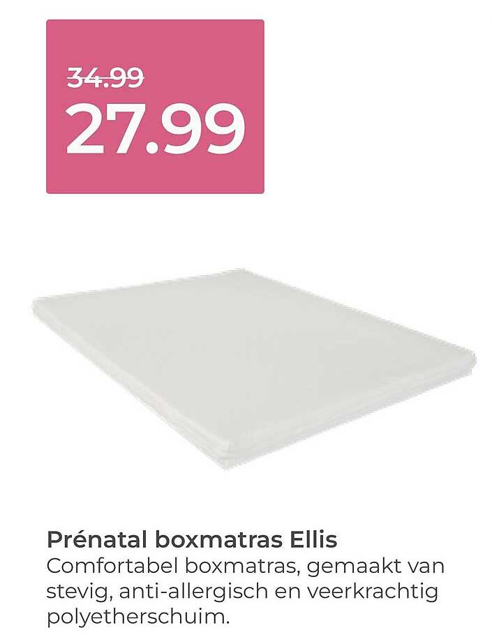 Prénatal boxmatras Ellis