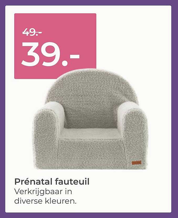 Prénatal fauteuil