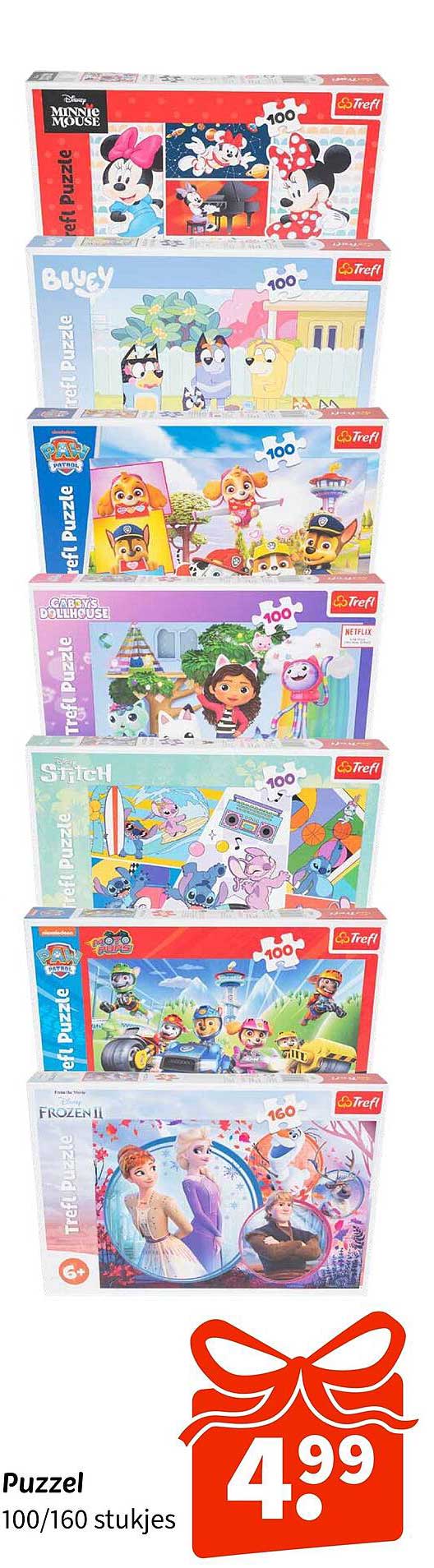 Puzzel 100/160 stukjes