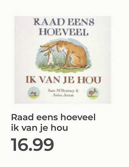 Raad eens hoeveel ik van je hou