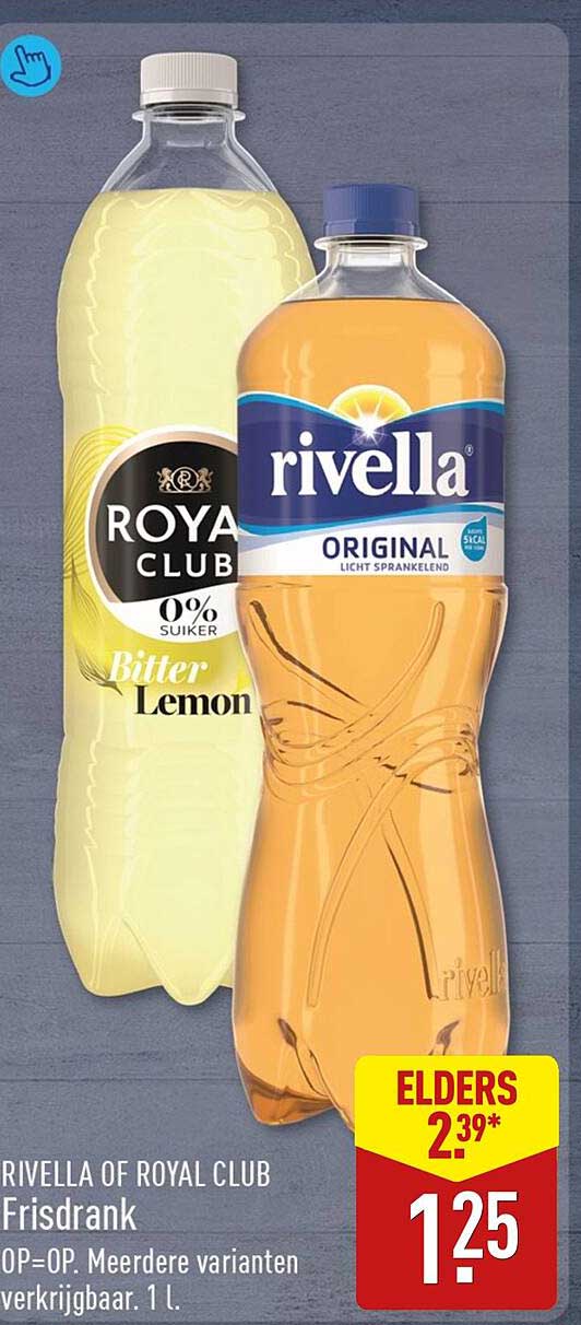 Rivella of Royal Club Frisdrank