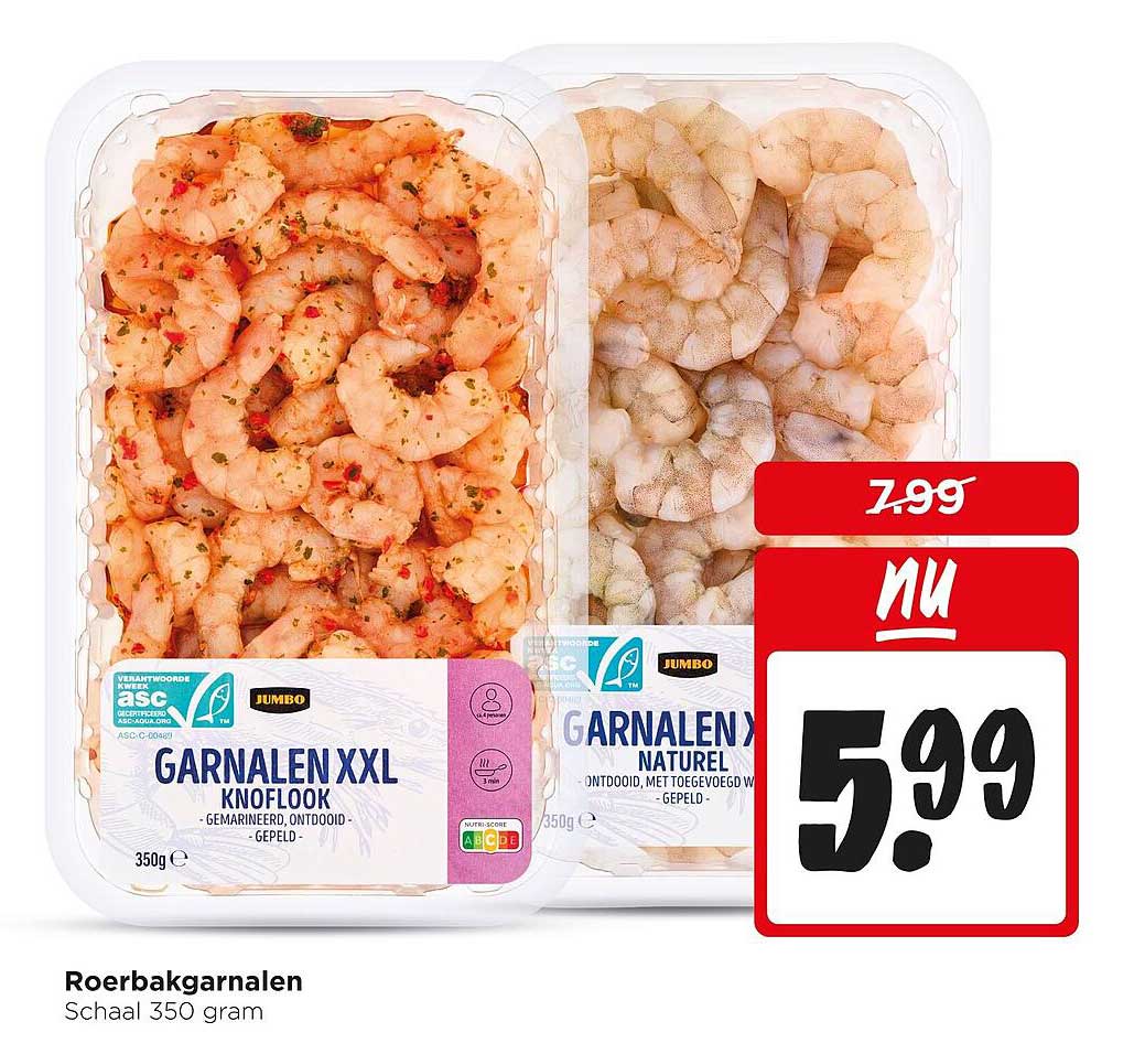 Roerbakgarnalen