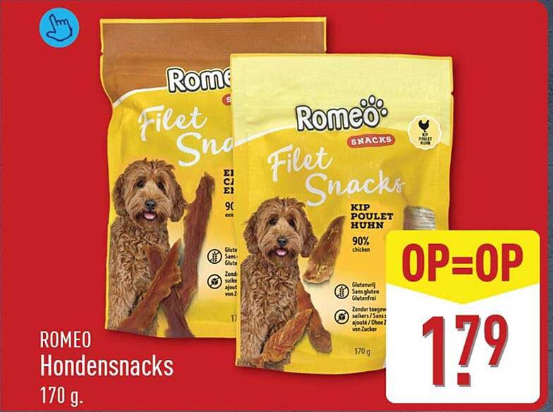 ROMEO Hondensnacks 170 g.
