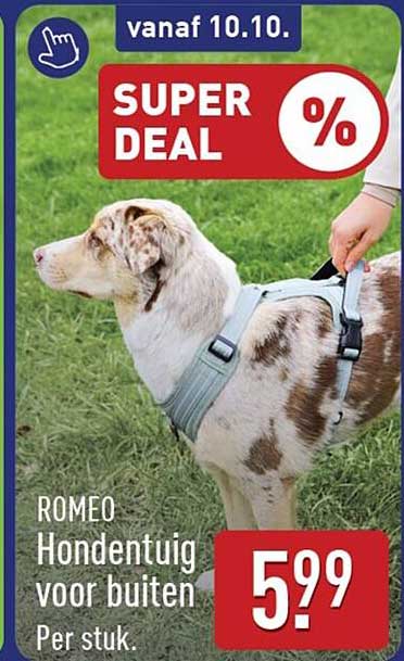 ROMEO Hondentuig voor buiten