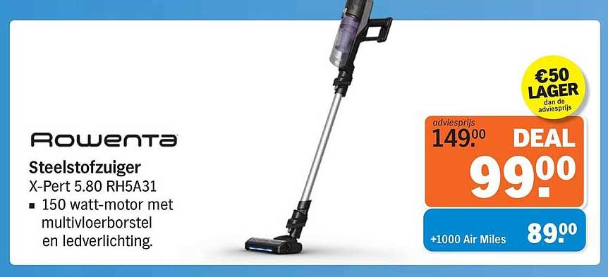Rowenta Steelstofzuiger X-Pert 5.80 RH5A31