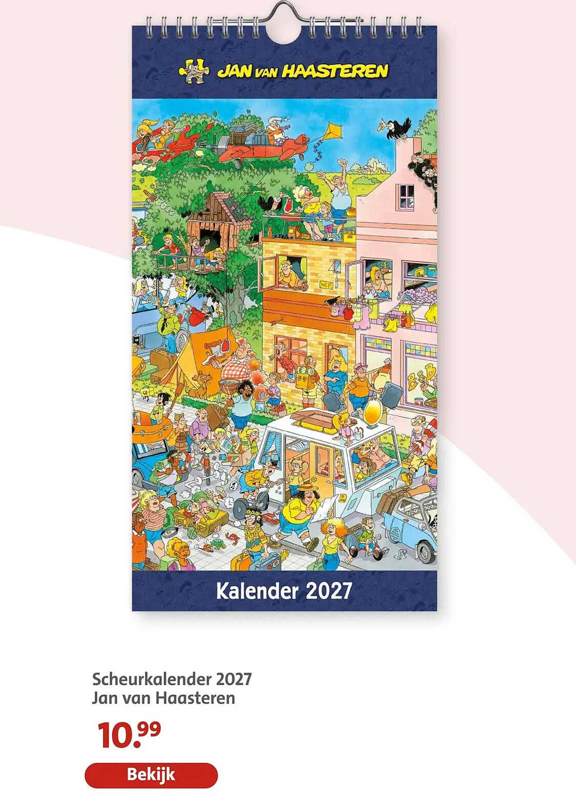 Scheurkalender 2027 Jan van Haasteren