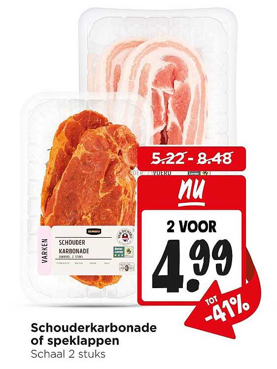 Schouderkarbonade of speklappen