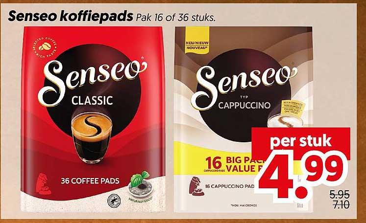 Senseo koffiepads Pak 16 of 36 stuks