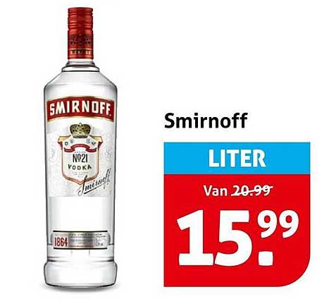 Smirnoff LITER