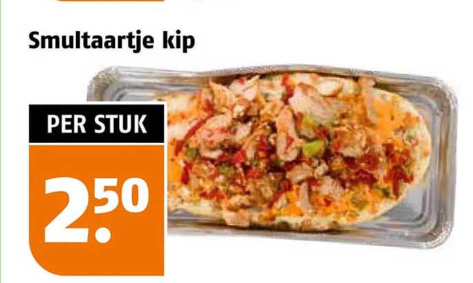 Smultaartje kip