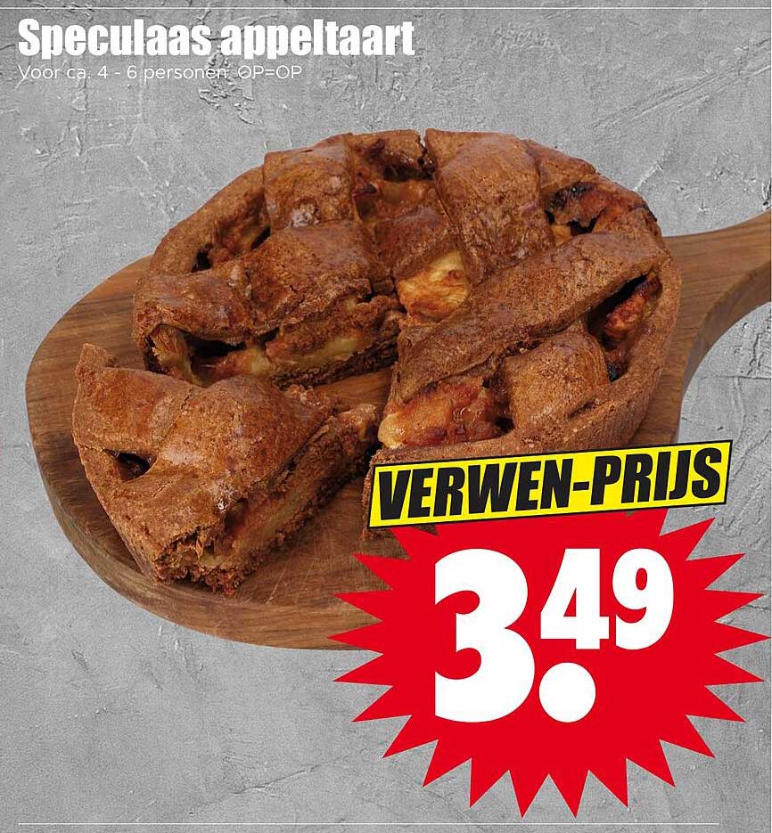 Speculaas appeltaart