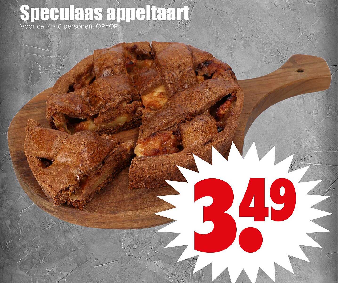 Speculaas appeltaart