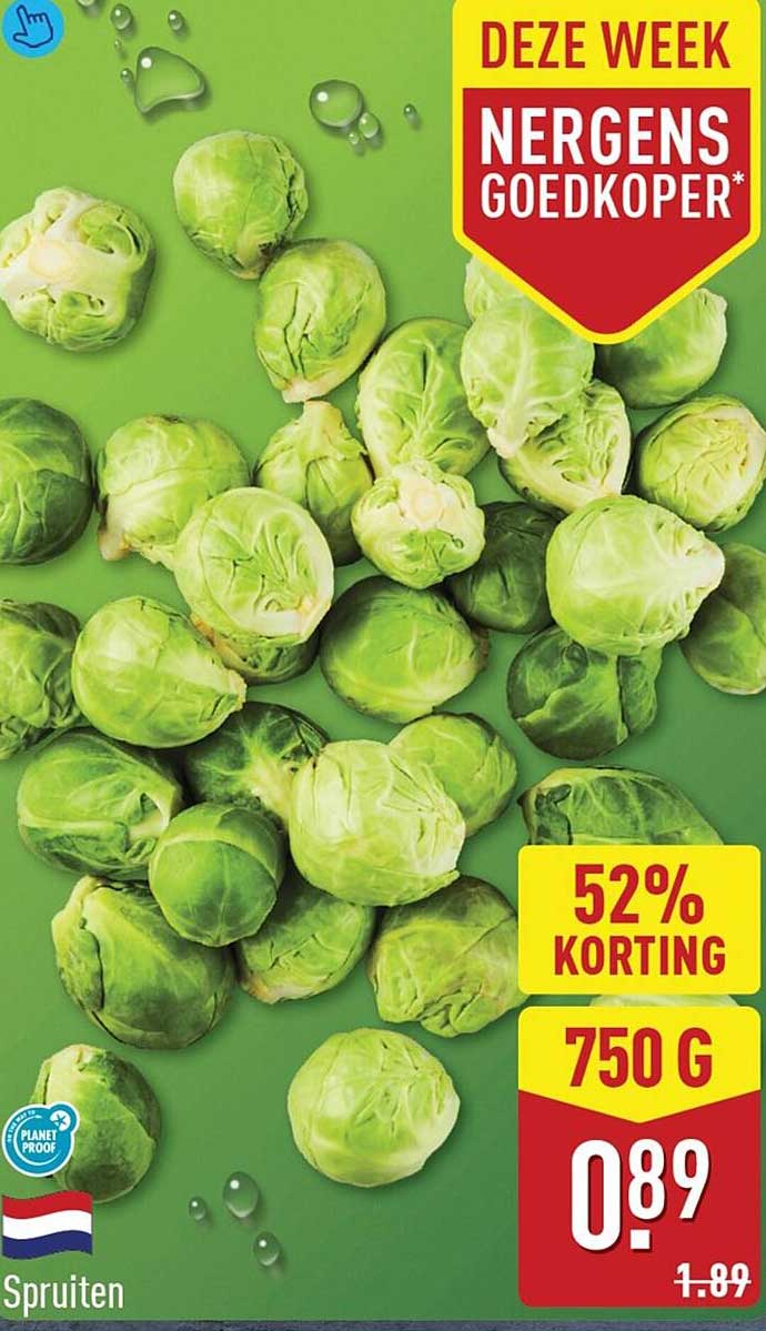 Spruiten 52% KORTING