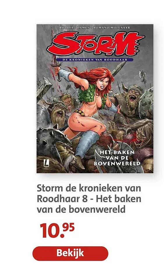 Storm de kronieken van Roodhaar 8 - Het baken van de bovenwereld