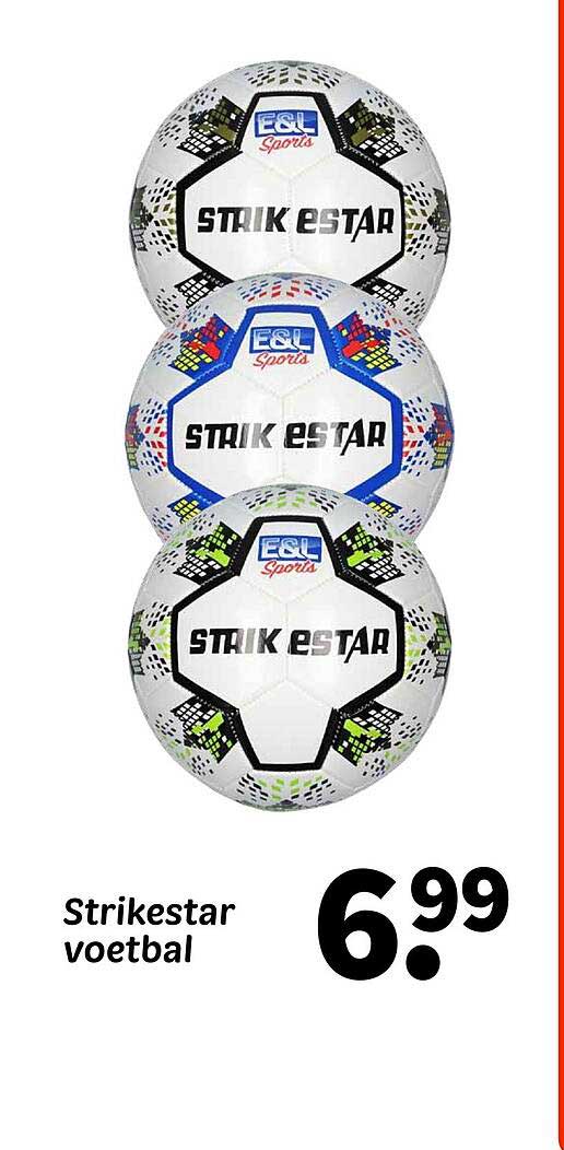 Strikestar voetbal