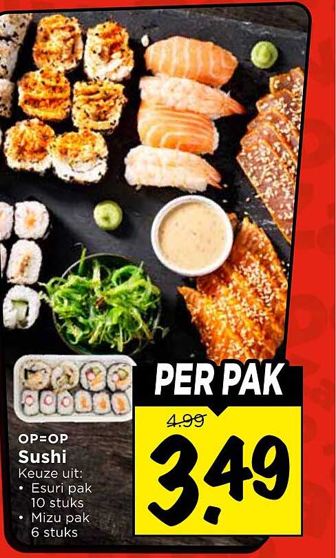 Sushi Per pak