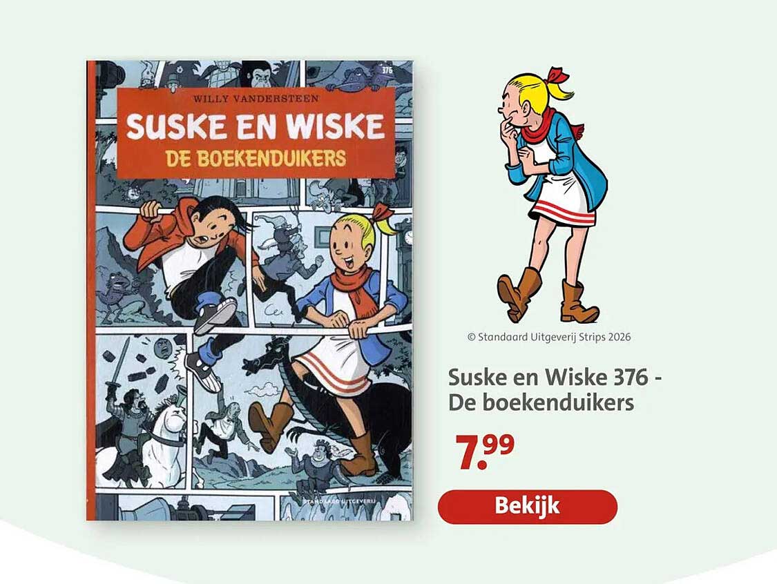Suske en Wiske 376 - De boekenduikers