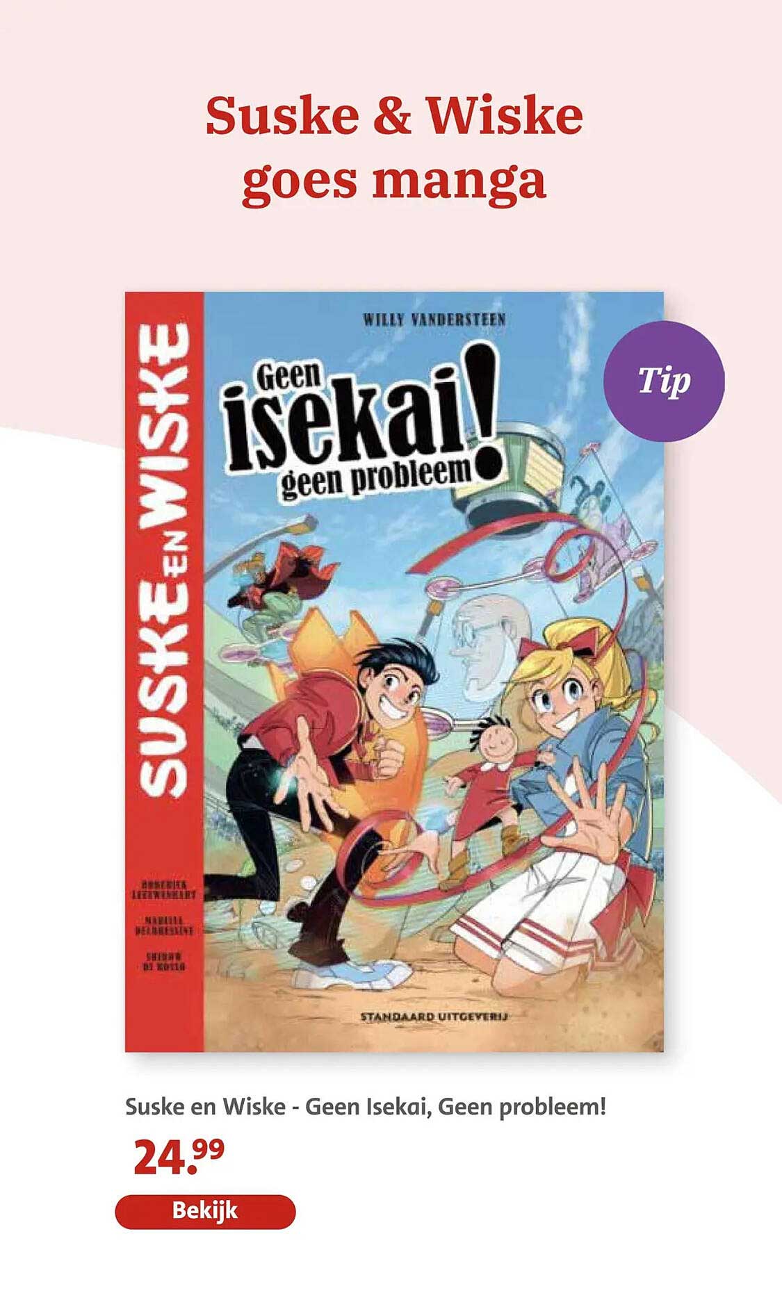 Suske en Wiske - Geen Isekai, Geen probleem!