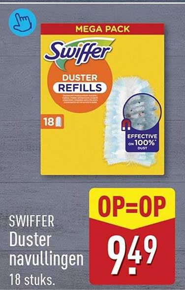 Swiffer Duster navullingen 18 stuks OP=OP