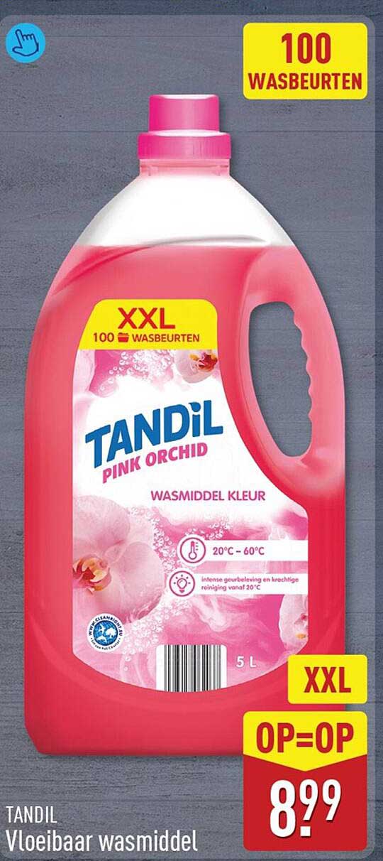 TANDIL Vloeibaar wasmiddel XXL 100 wasbeurten OP=OP