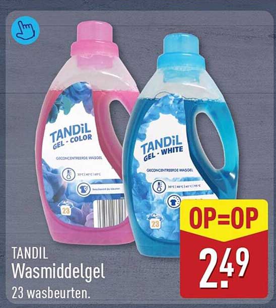 TANDIL Wasmiddelgel 23 wasbeurten.