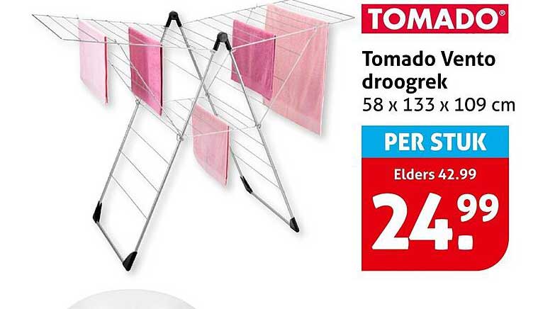 Tomado Vento droogrek 58 x 133 x 109 cm